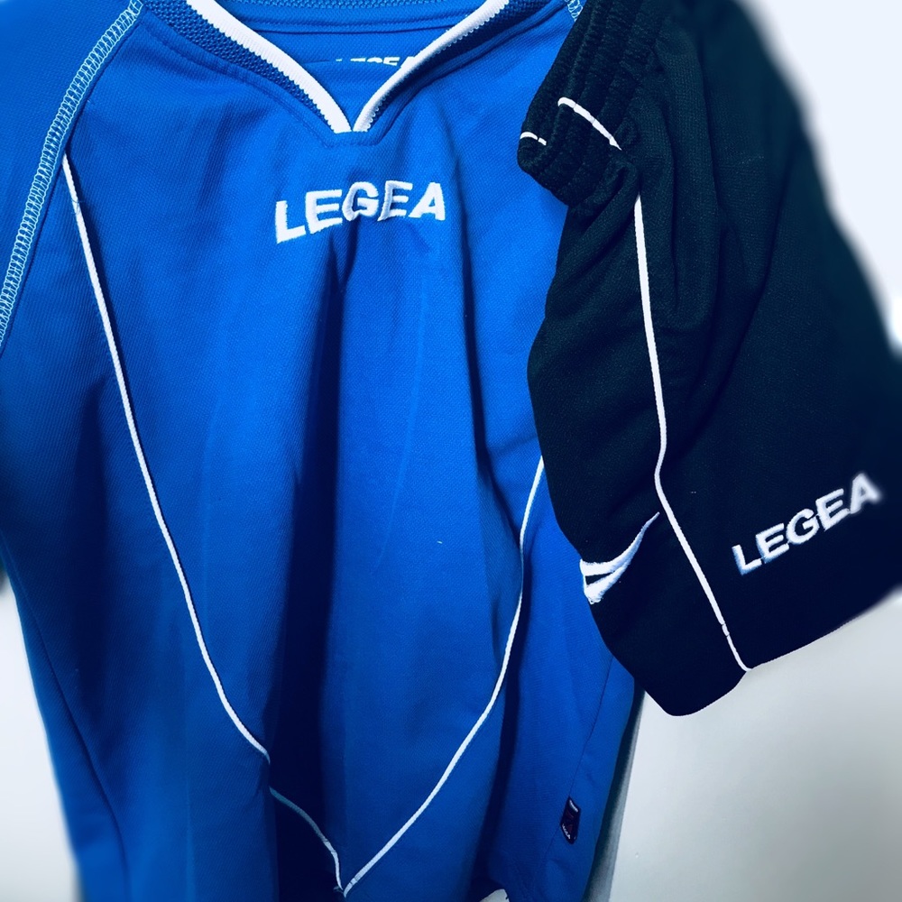 Soccer uniform; short and t-shirt